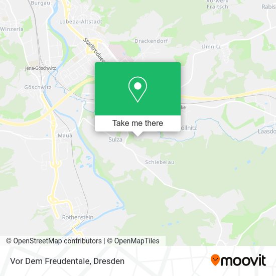 Карта Vor Dem Freudentale