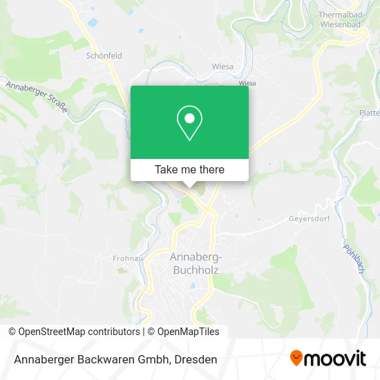 Карта Annaberger Backwaren Gmbh