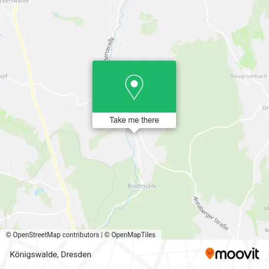 Карта Königswalde