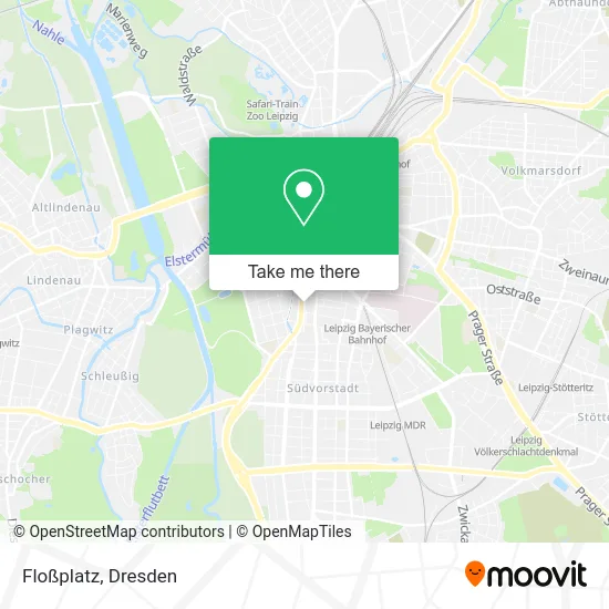 Карта Floßplatz