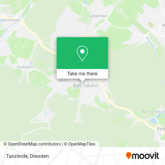 Карта Tanzlinde