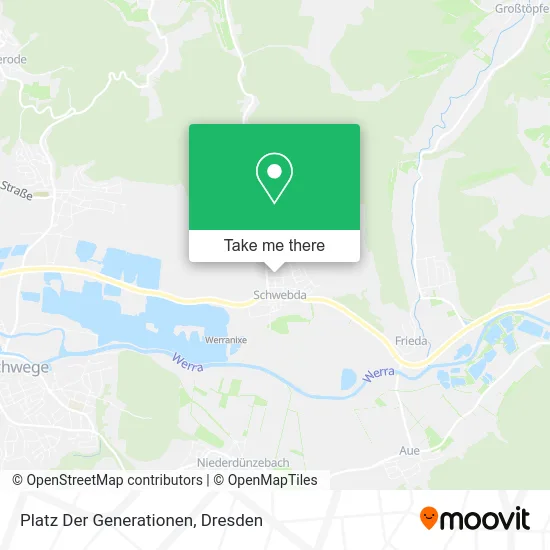 Карта Platz Der Generationen