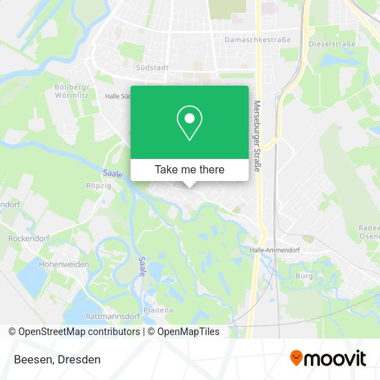 Карта Beesen