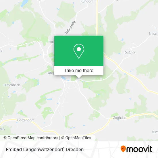 Карта Freibad Langenwetzendorf