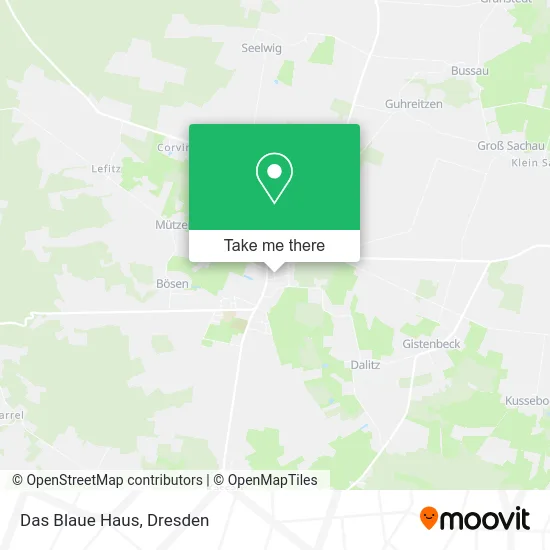 Карта Das Blaue Haus