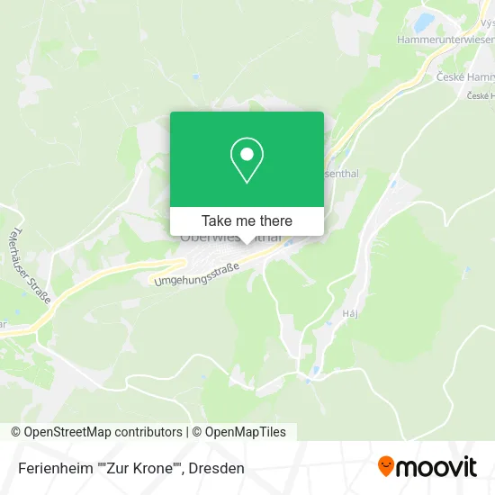 Карта Ferienheim ""Zur Krone""
