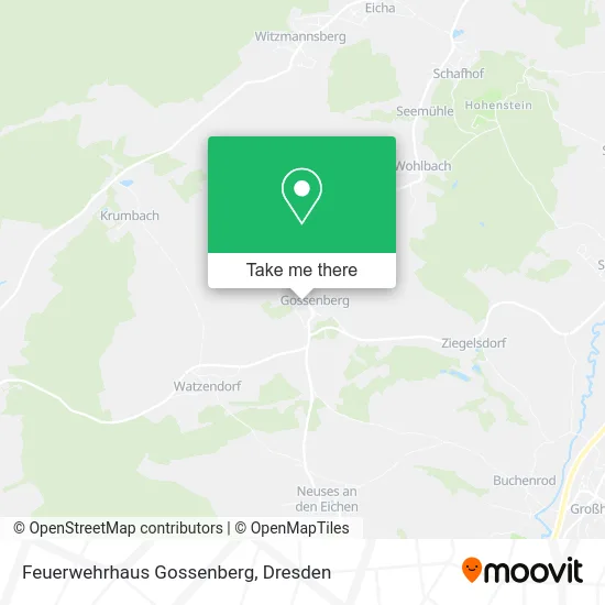 Карта Feuerwehrhaus Gossenberg