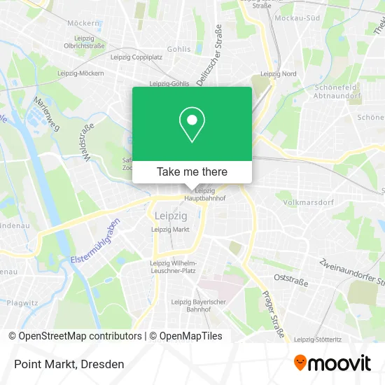 Point Markt map