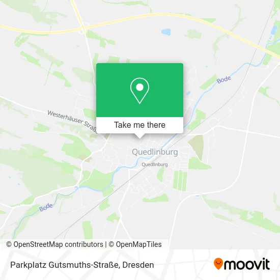 Parkplatz Gutsmuths-Straße map