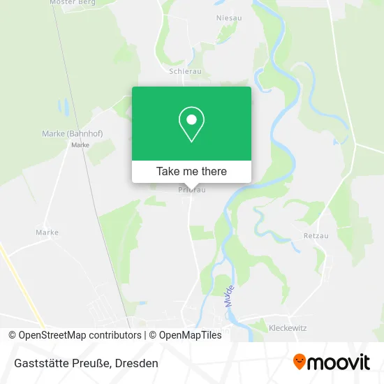 Карта Gaststätte Preuße