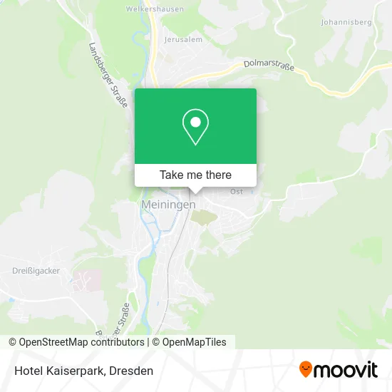 Карта Hotel Kaiserpark