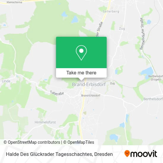 Карта Halde Des Glückrader Tagesschachtes