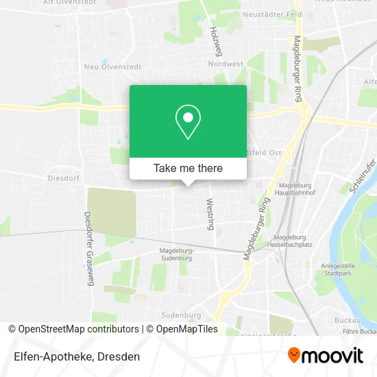 Карта Elfen-Apotheke