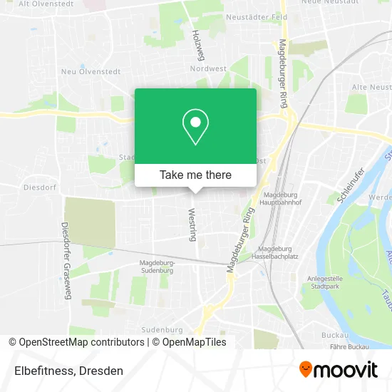 Карта Elbefitness