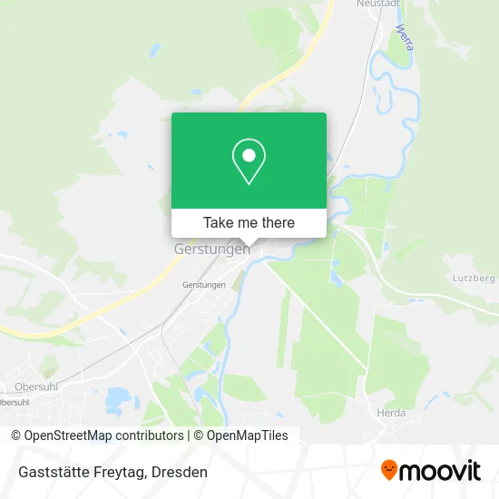 Карта Gaststätte Freytag