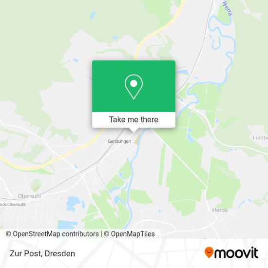 Карта Zur Post
