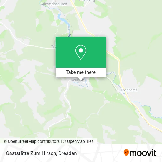 Карта Gaststätte Zum Hirsch