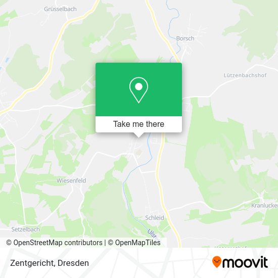 Карта Zentgericht