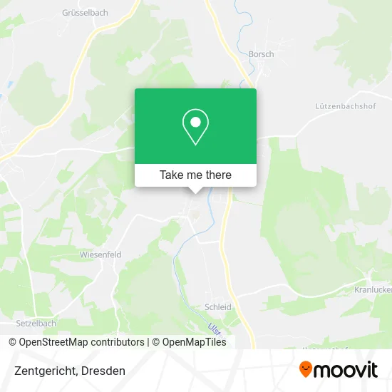 Карта Zentgericht