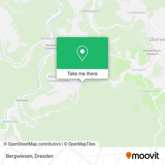 Карта Bergwiesen