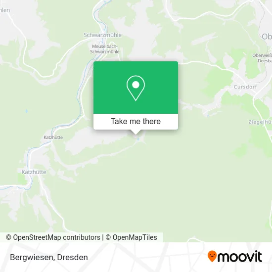 Карта Bergwiesen