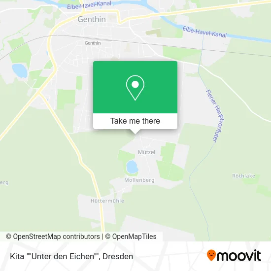 Карта Kita ""Unter den Eichen""