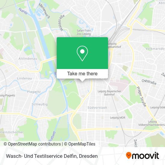 Карта Wasch- Und Textilservice Delfin
