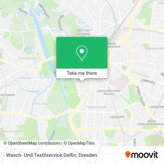 Карта Wasch- Und Textilservice Delfin