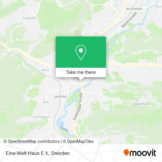 Карта Eine-Welt-Haus E.V.