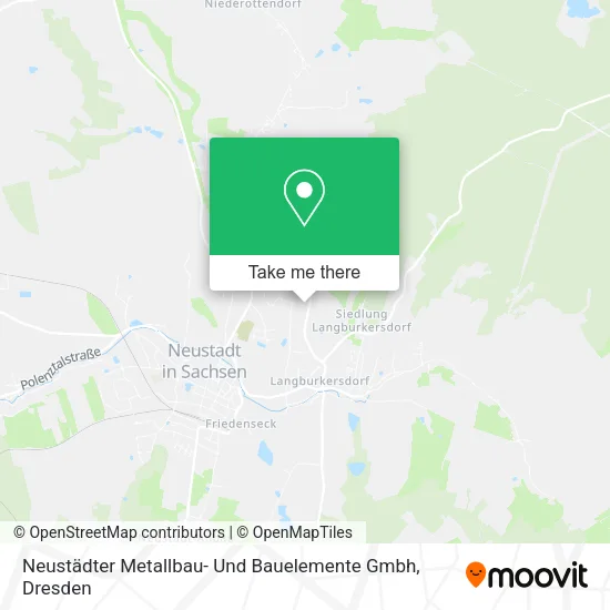 Карта Neustädter Metallbau- Und Bauelemente Gmbh