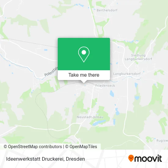 Карта Ideenwerkstatt Druckerei