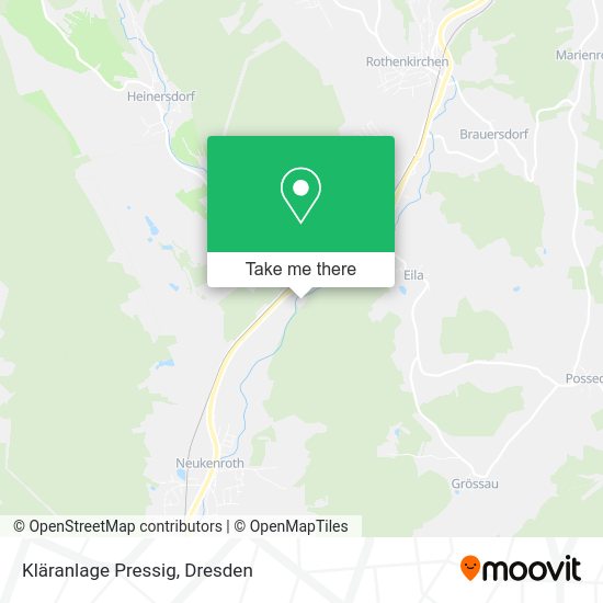 Карта Kläranlage Pressig