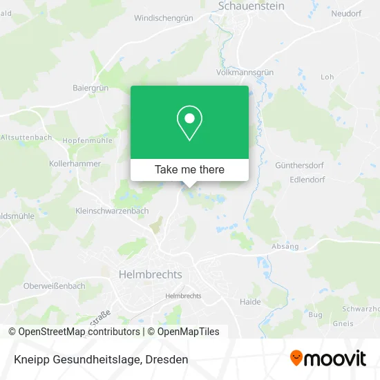 Карта Kneipp Gesundheitslage