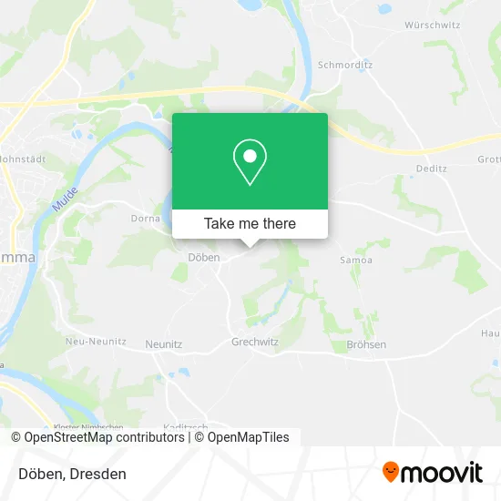 Карта Döben