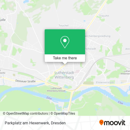 Карта Parkplatz am Hexenwerk