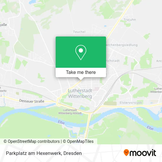 Карта Parkplatz am Hexenwerk
