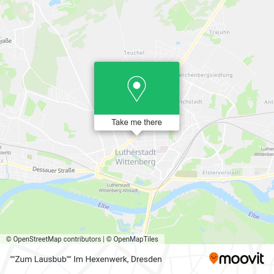 Карта ""Zum Lausbub"" Im Hexenwerk