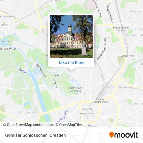 Карта Gohliser Schlösschen