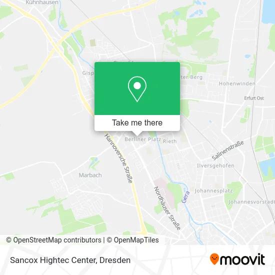 Карта Sancox Hightec Center