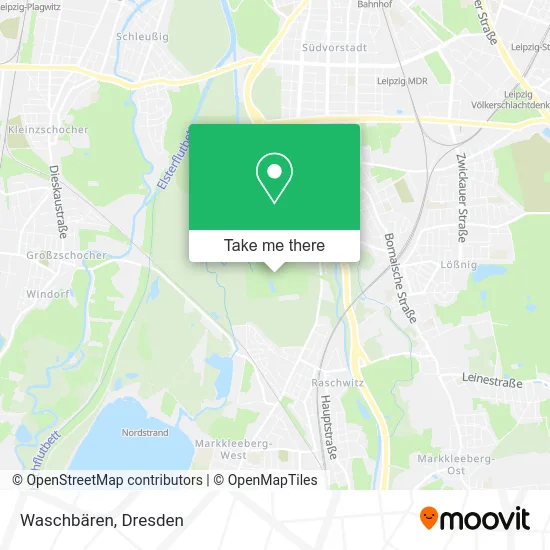 Карта Waschbären