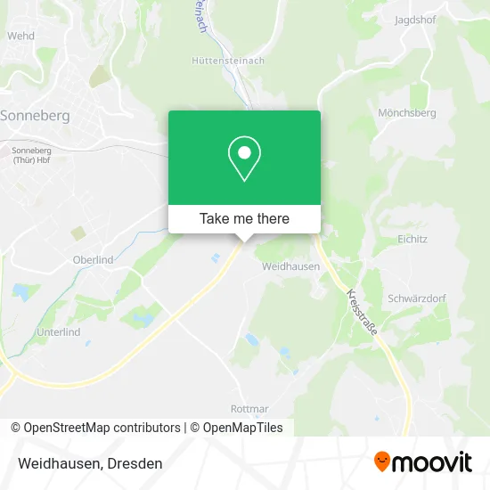 Карта Weidhausen