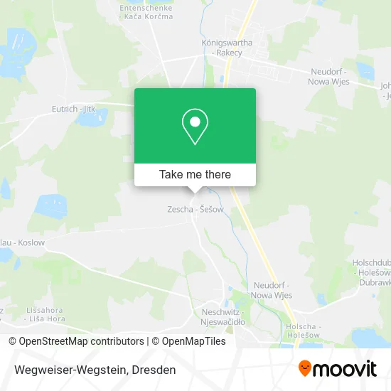 Карта Wegweiser-Wegstein