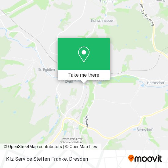 Карта Kfz-Service Steffen Franke