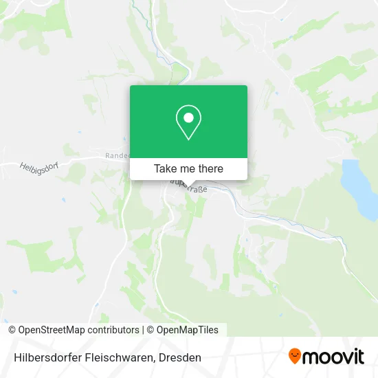 Карта Hilbersdorfer Fleischwaren