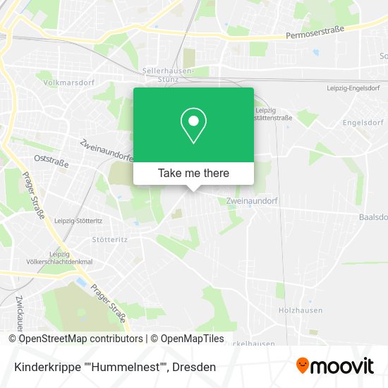 Карта Kinderkrippe ""Hummelnest""