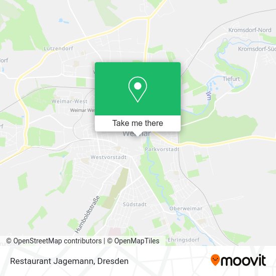 Карта Restaurant Jagemann