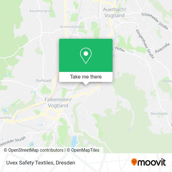 Карта Uvex Safety Textiles