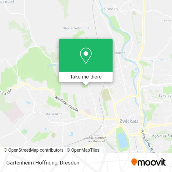 Карта Gartenheim Hoffnung