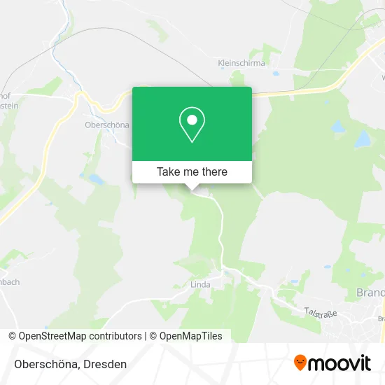 Карта Oberschöna