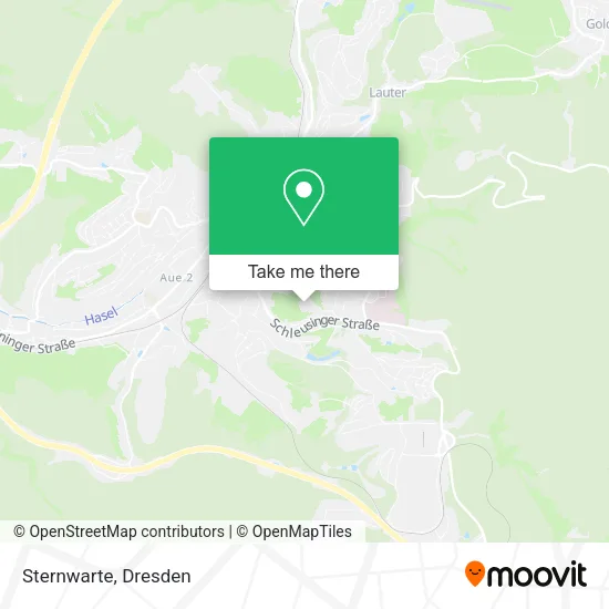 Карта Sternwarte